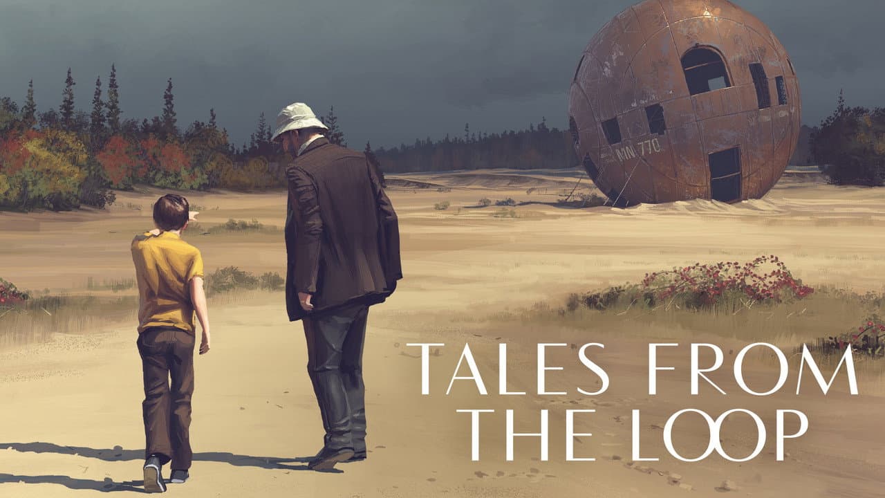 Tales from the Loop — backdrops with title 3