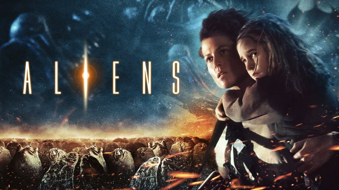 Aliens — backdrops with title 1