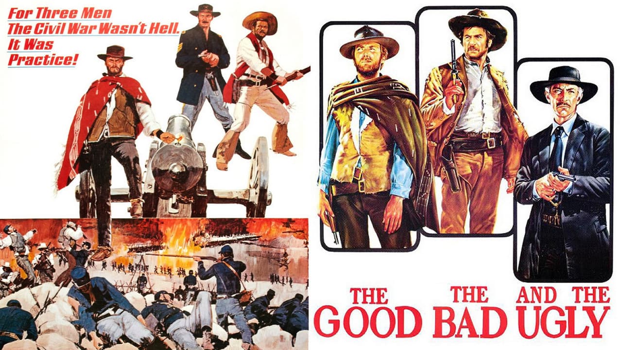 The Good, the Bad and the Ugly — backdrops with title 7