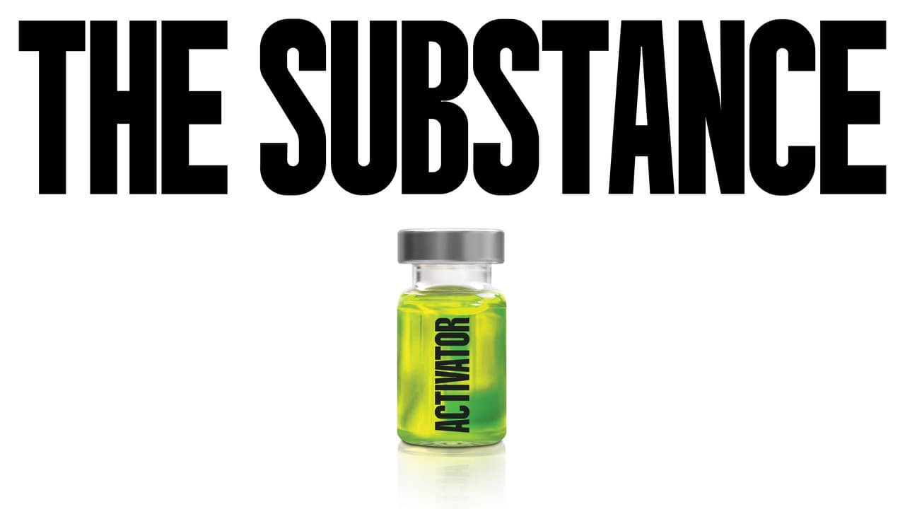 The Substance — backdrops with title 7