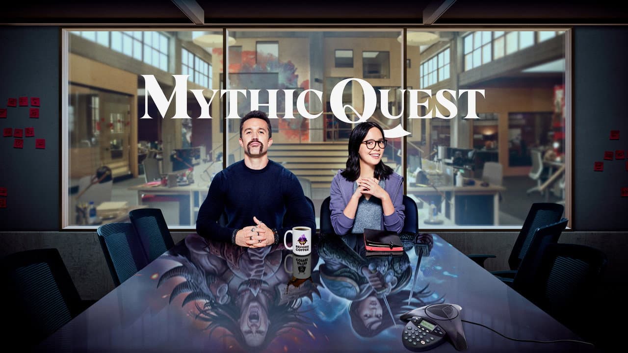 Mythic Quest — backdrops with title 7