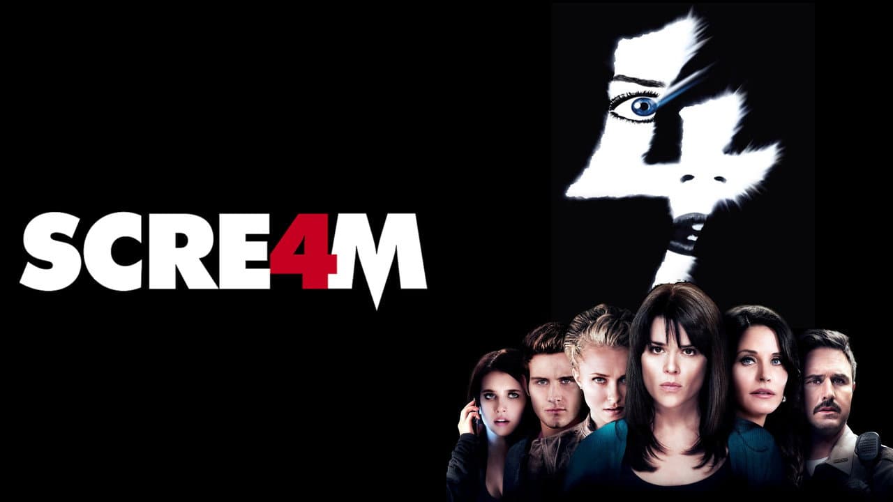Scream 4 — backdrops with title 4
