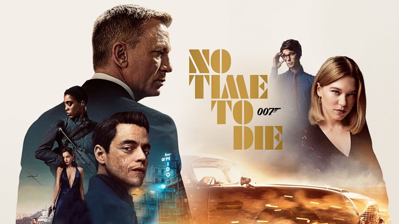 No Time to Die — backdrops with title 8