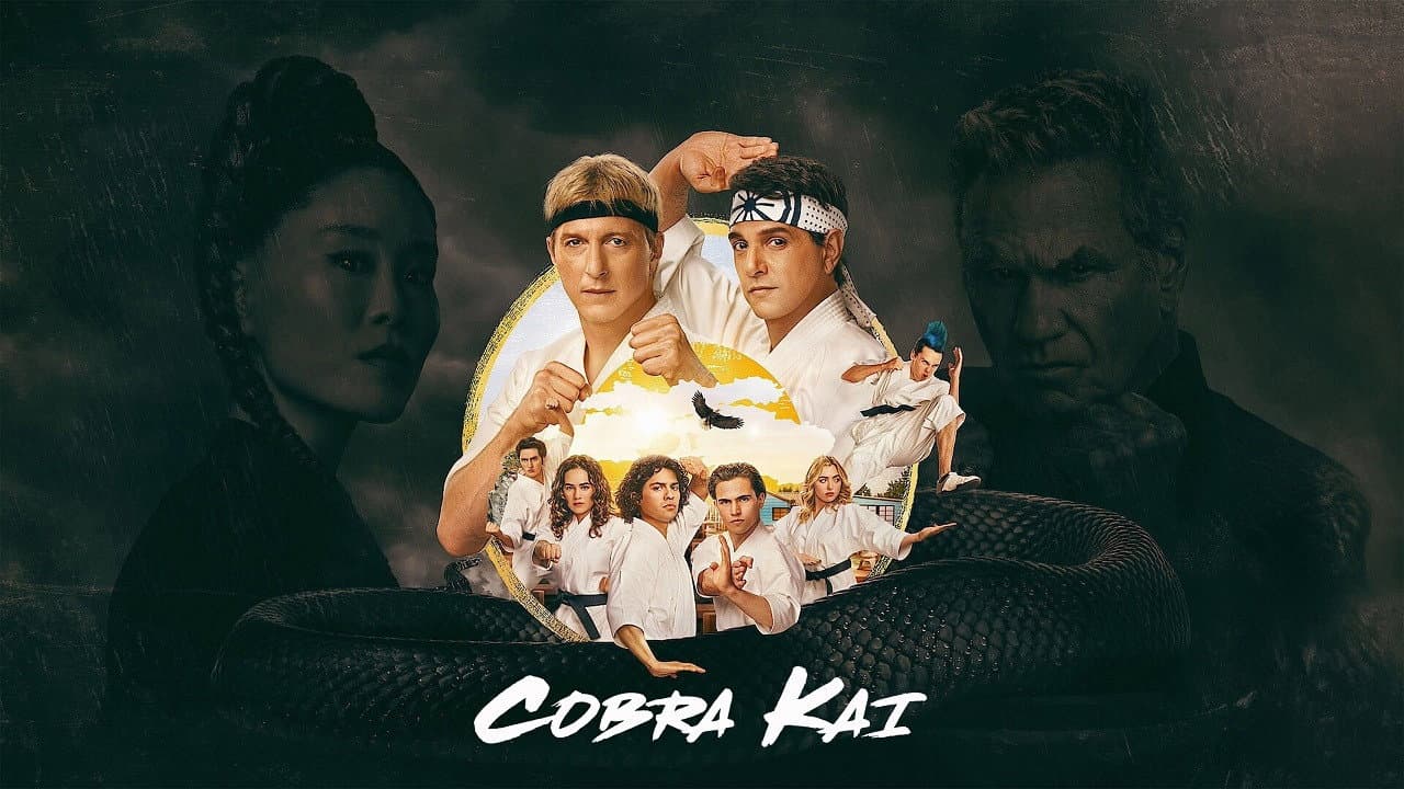 Cobra Kai — backdrops with title 2