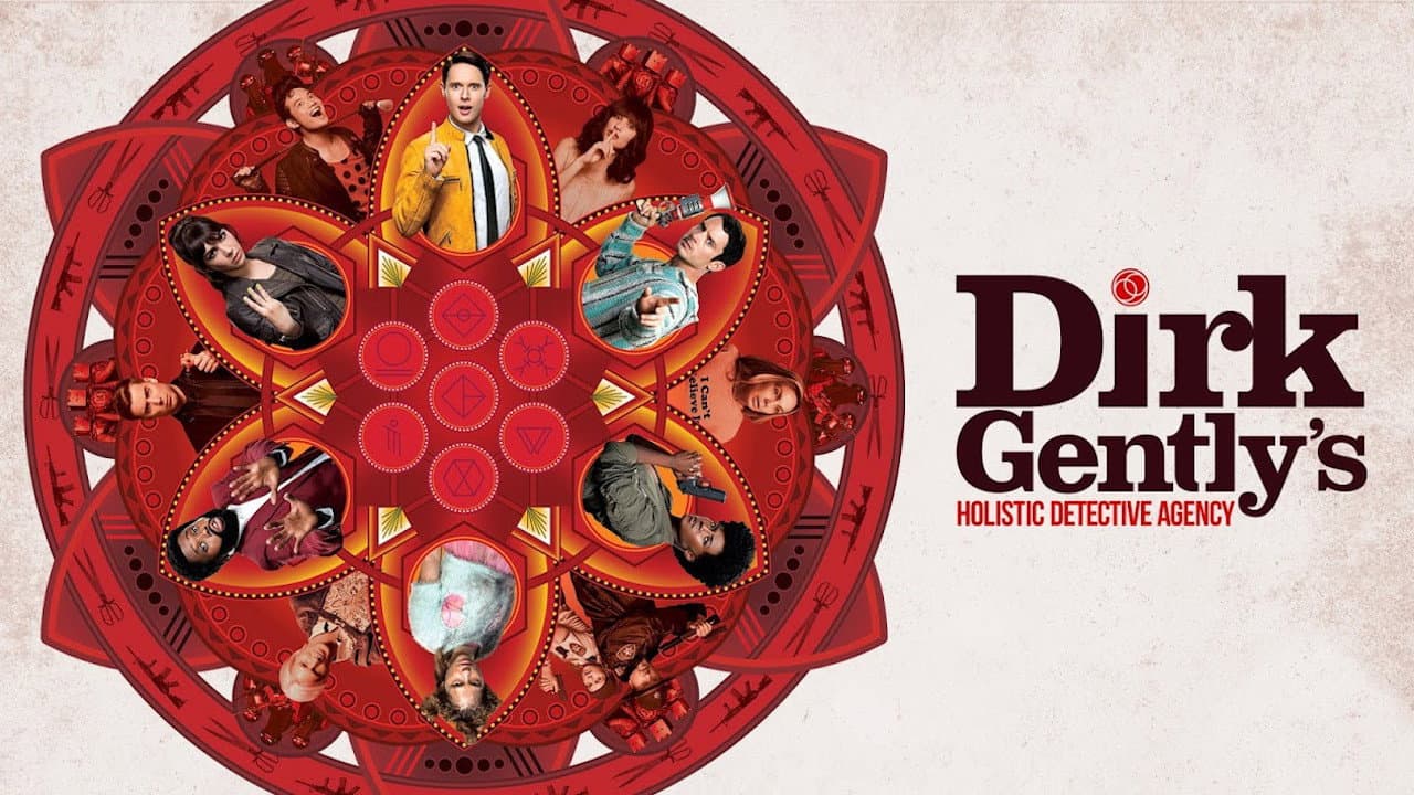 Dirk Gently's Holistic Detective Agency — backdrops with title 3