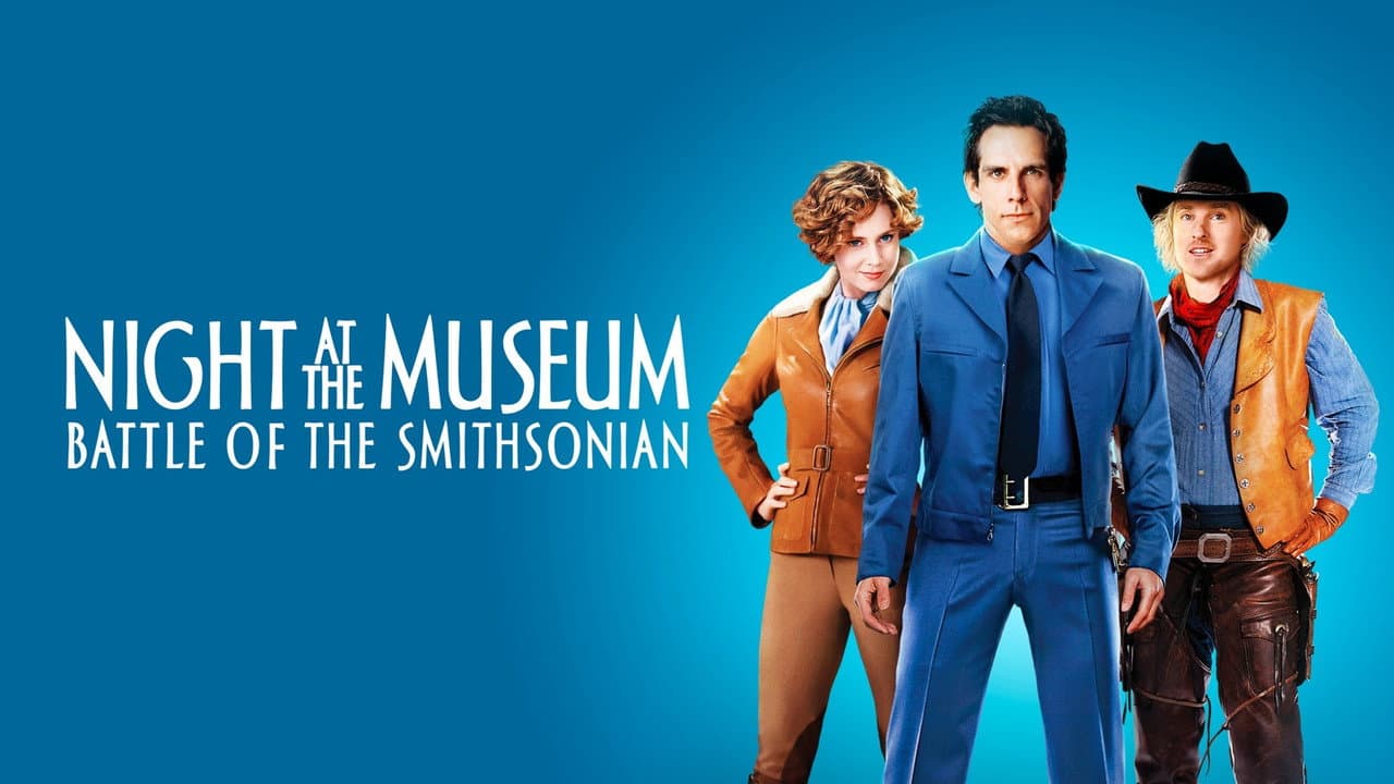 Night at the Museum: Battle of the Smithsonian — backdrops with title 2