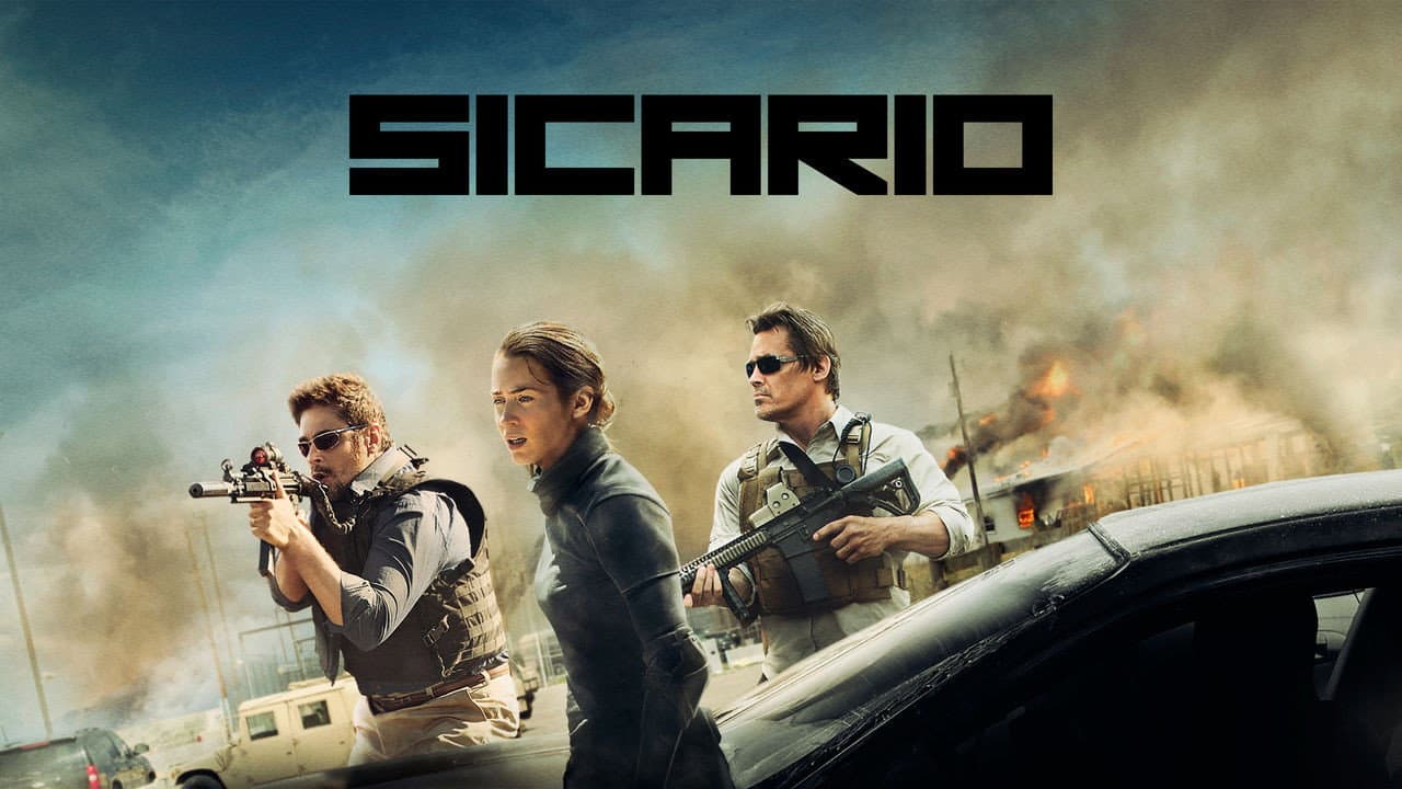 Sicario — backdrops with title 7
