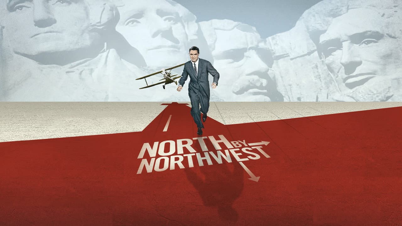 North by Northwest — backdrops with title 1