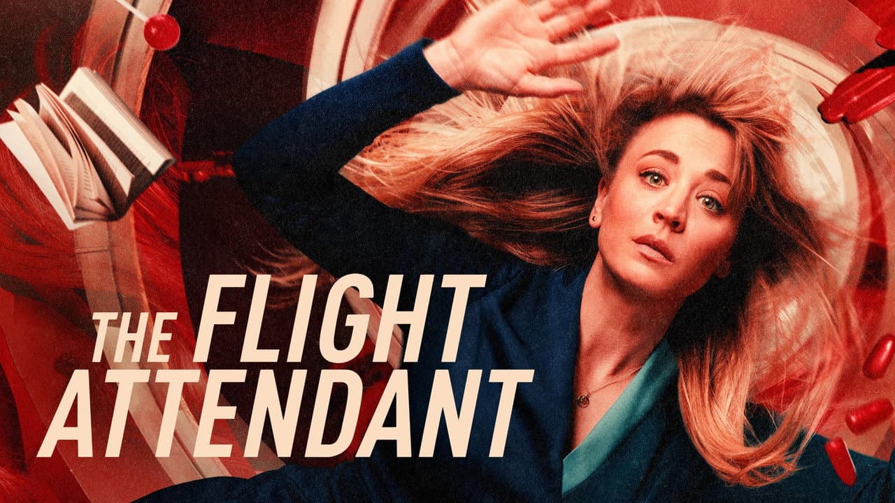 The Flight Attendant — backdrops with title 1