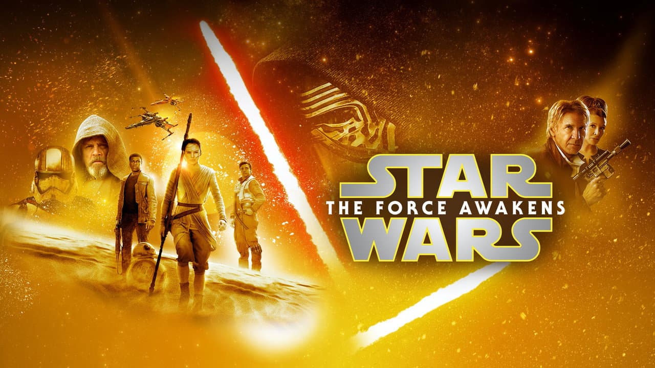 Star Wars: The Force Awakens — backdrops with title 1