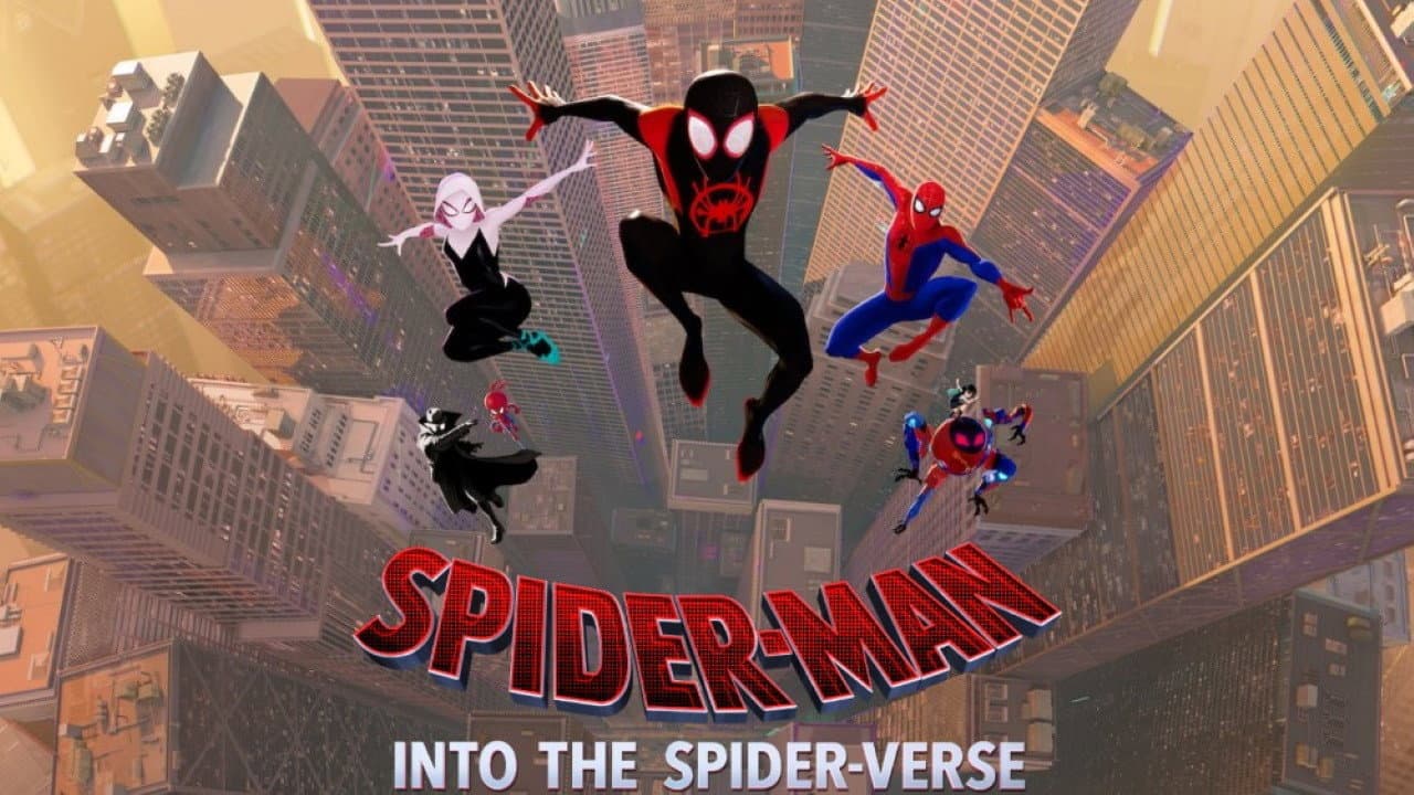 Spider-Man: Into the Spider-Verse — backdrops with title 6