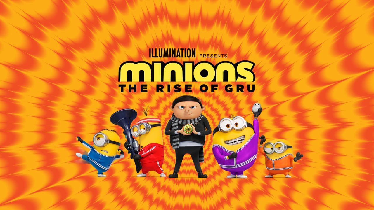 Minions: The Rise of Gru — backdrops with title 6