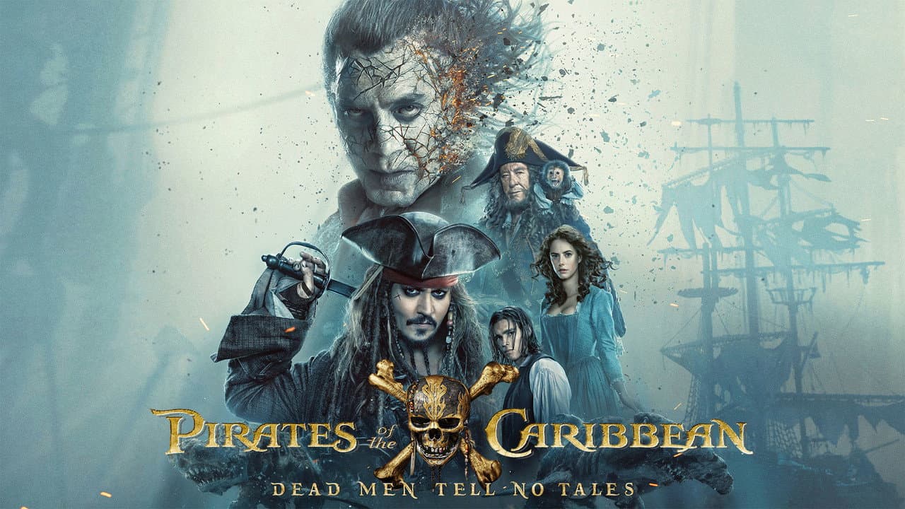 Pirates of the Caribbean: Dead Men Tell No Tales — backdrops with title 3