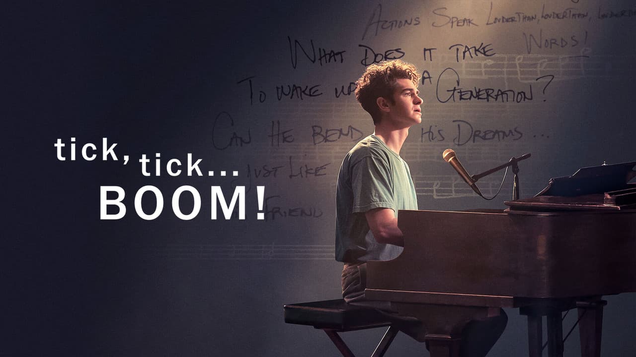 tick, tick... BOOM! — backdrops with title 1