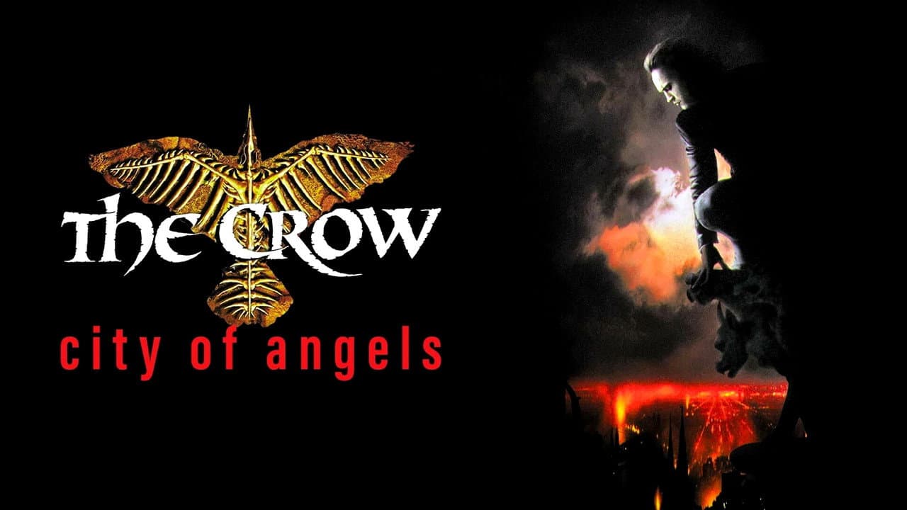 The Crow: City of Angels — backdrops with title 1