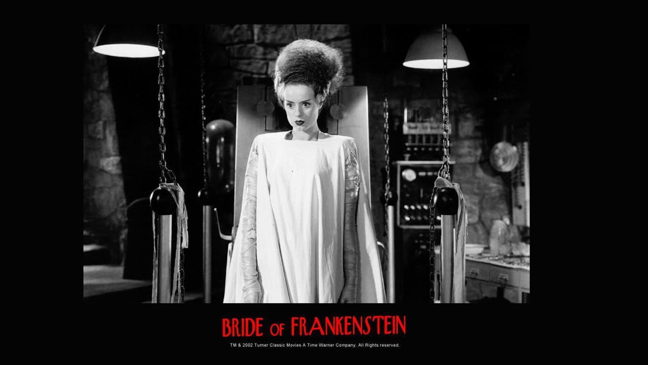 Bride of Frankenstein — backdrops with title 5