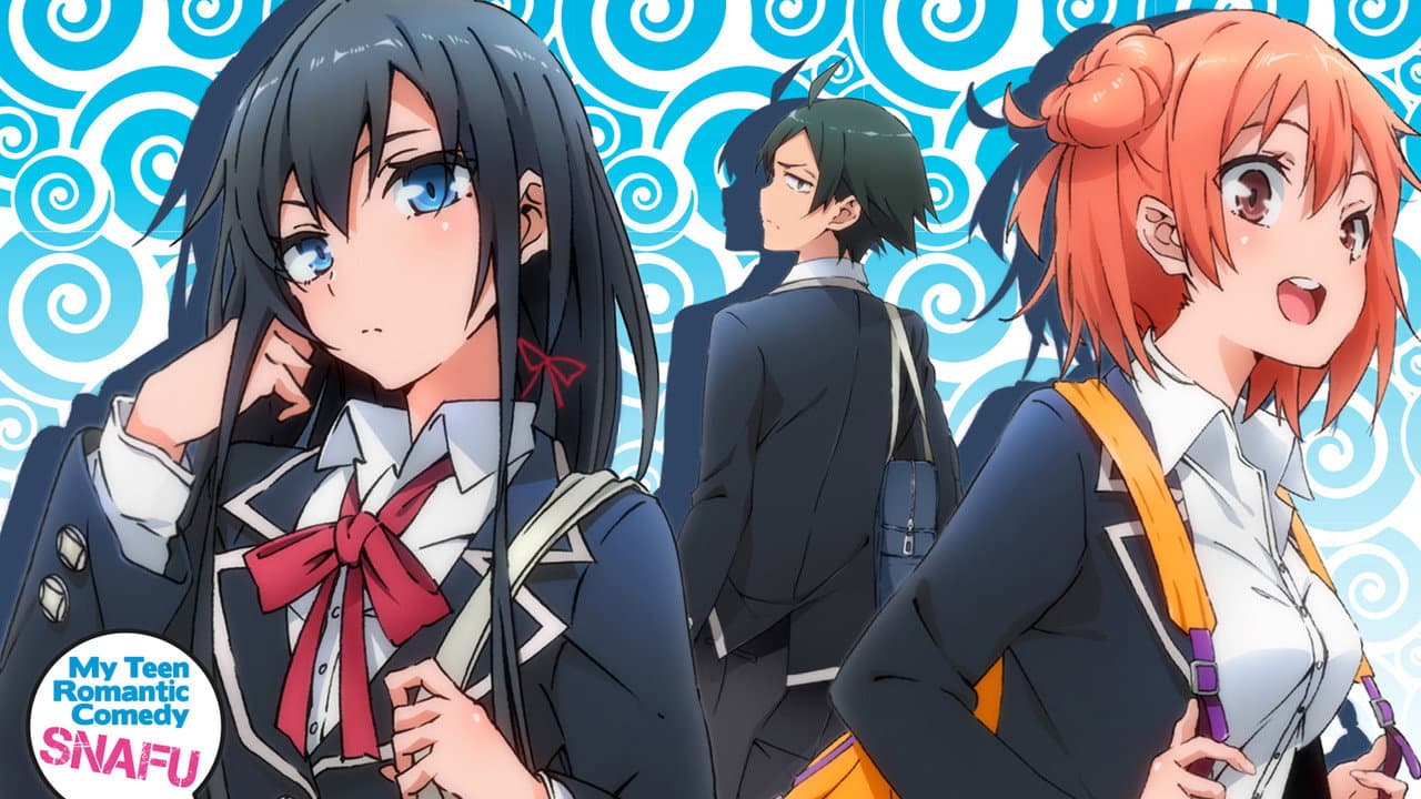 My Teen Romantic Comedy SNAFU — backdrops with title 2