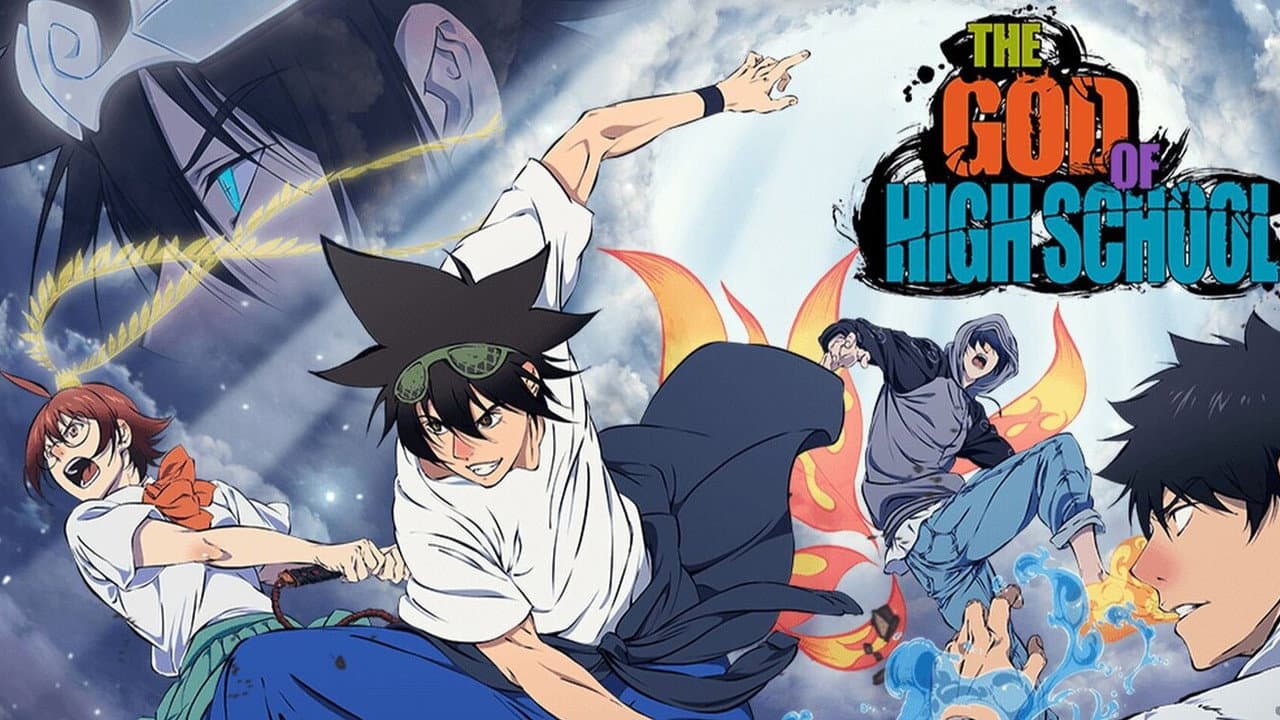 The God of High School — backdrops with title 2