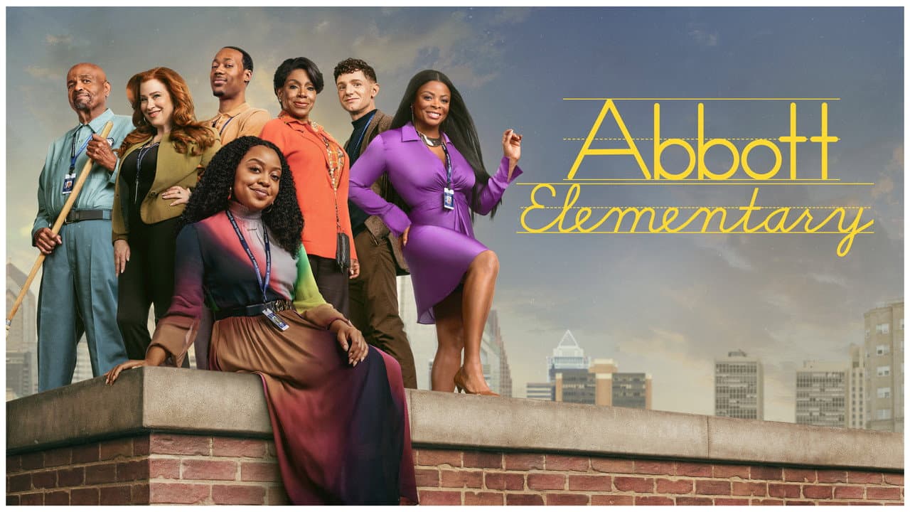 Abbott Elementary — backdrops with title 8