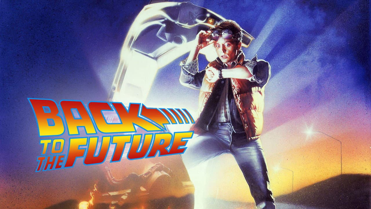 Back to the Future — backdrops with title 7