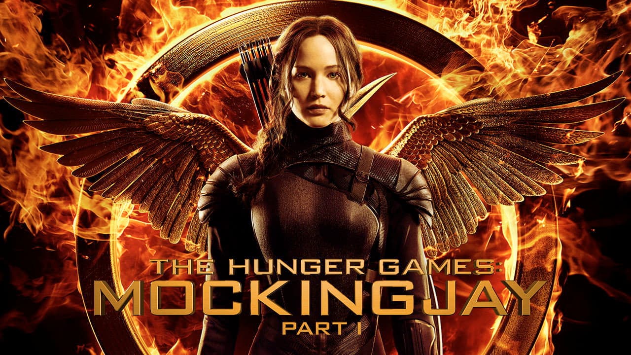 The Hunger Games: Mockingjay - Part 1 — backdrops with title 4