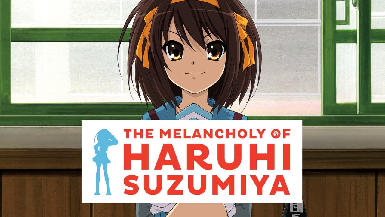 The Melancholy of Haruhi Suzumiya — backdrops with title 1