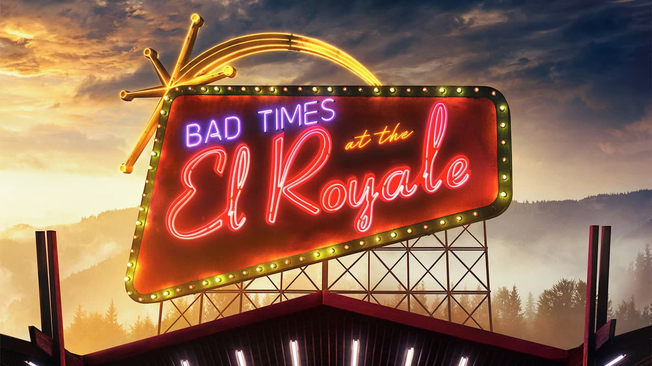 Bad Times at the El Royale — backdrops with title 7