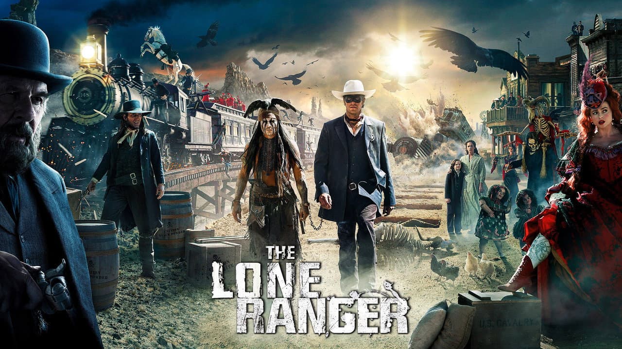 The Lone Ranger — backdrops with title 2