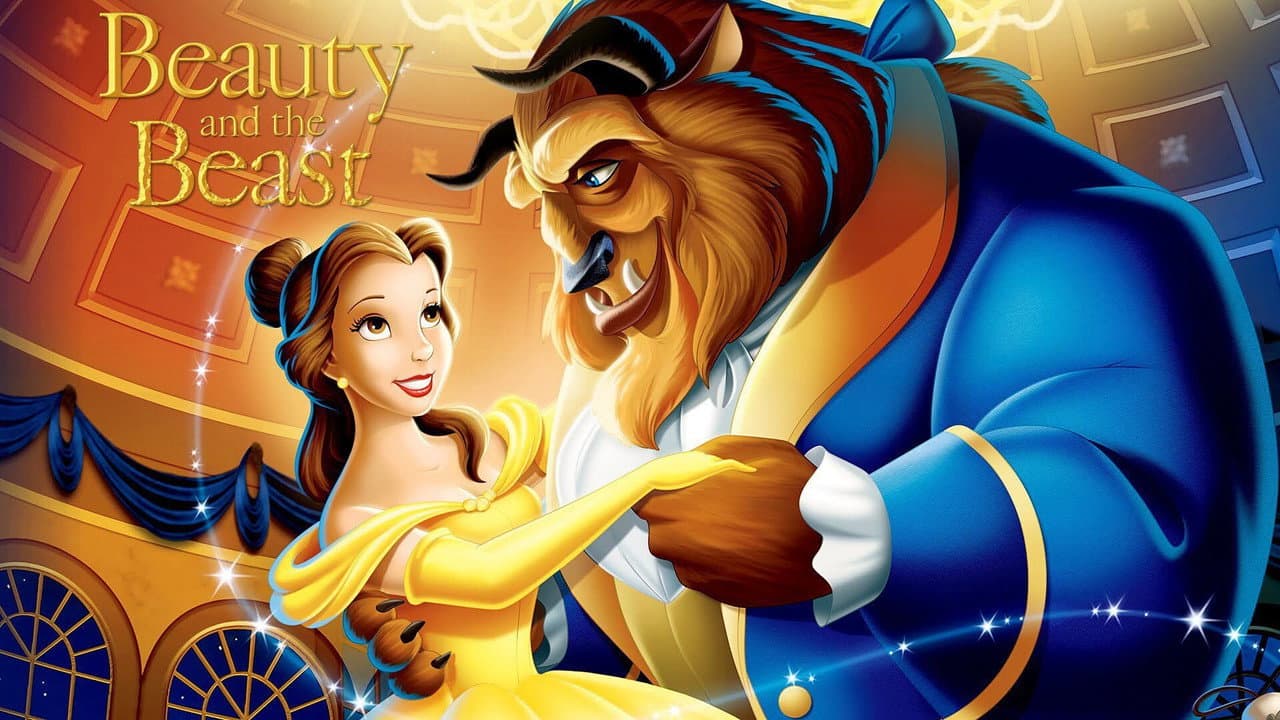 Beauty and the Beast — backdrops with title 4