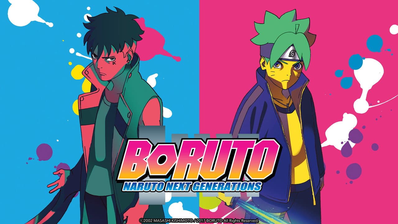 Boruto: Naruto Next Generations — backdrops with title 8