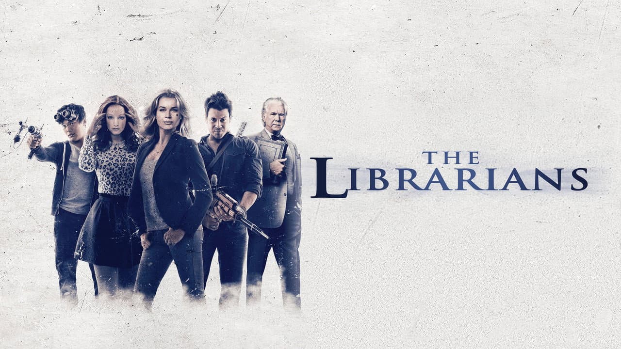The Librarians — backdrops with title 4