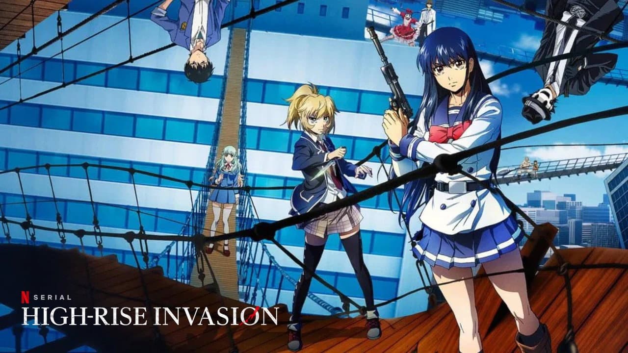 High-Rise Invasion — backdrops with title 1