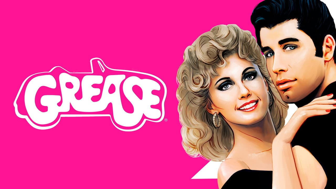 Grease — backdrops with title 4
