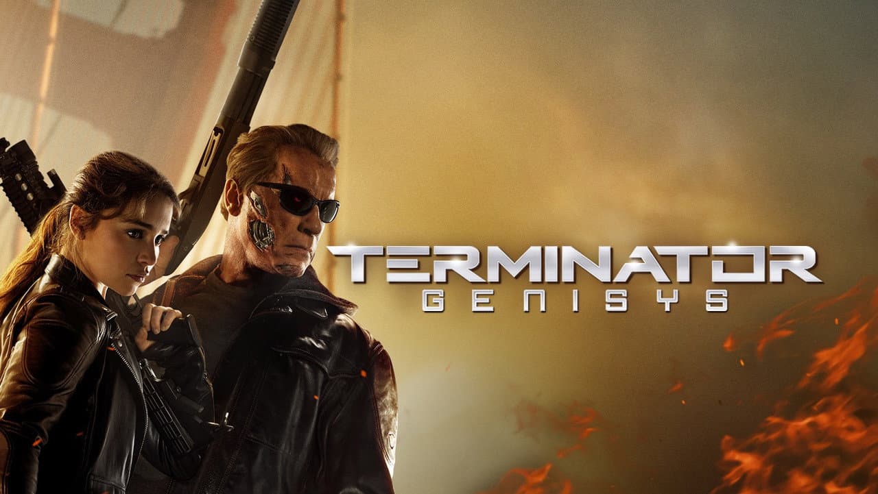Terminator Genisys — backdrops with title 7