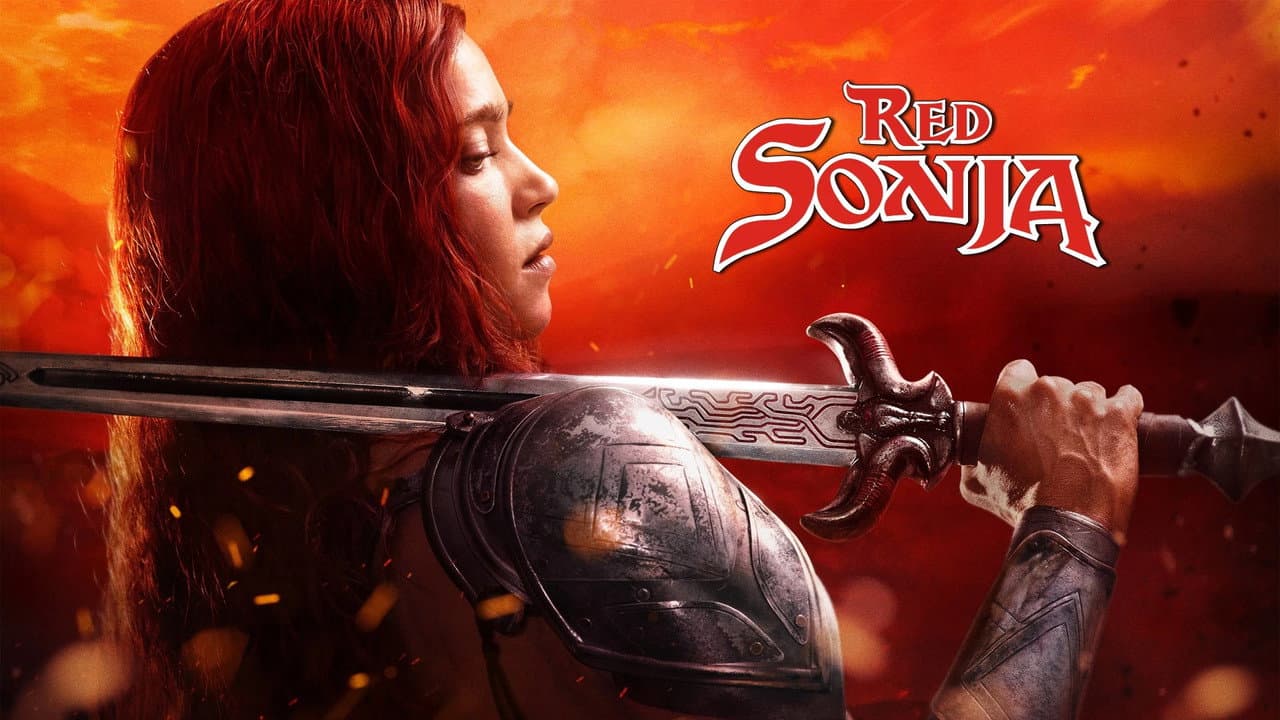 Red Sonja — backdrops with title 2