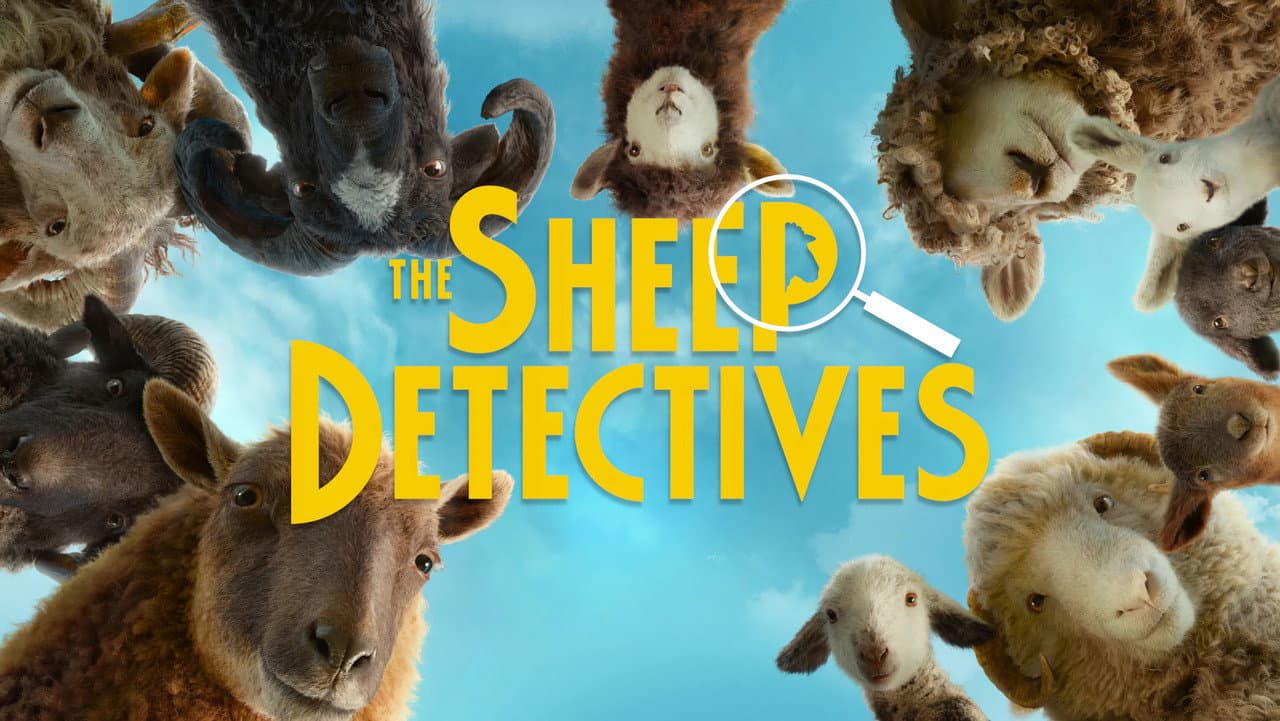 The Sheep Detectives — backdrops with title 2
