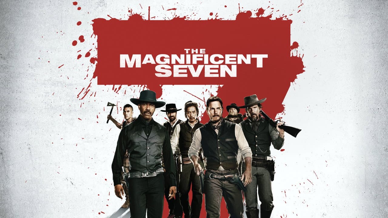 The Magnificent Seven — backdrops with title 3
