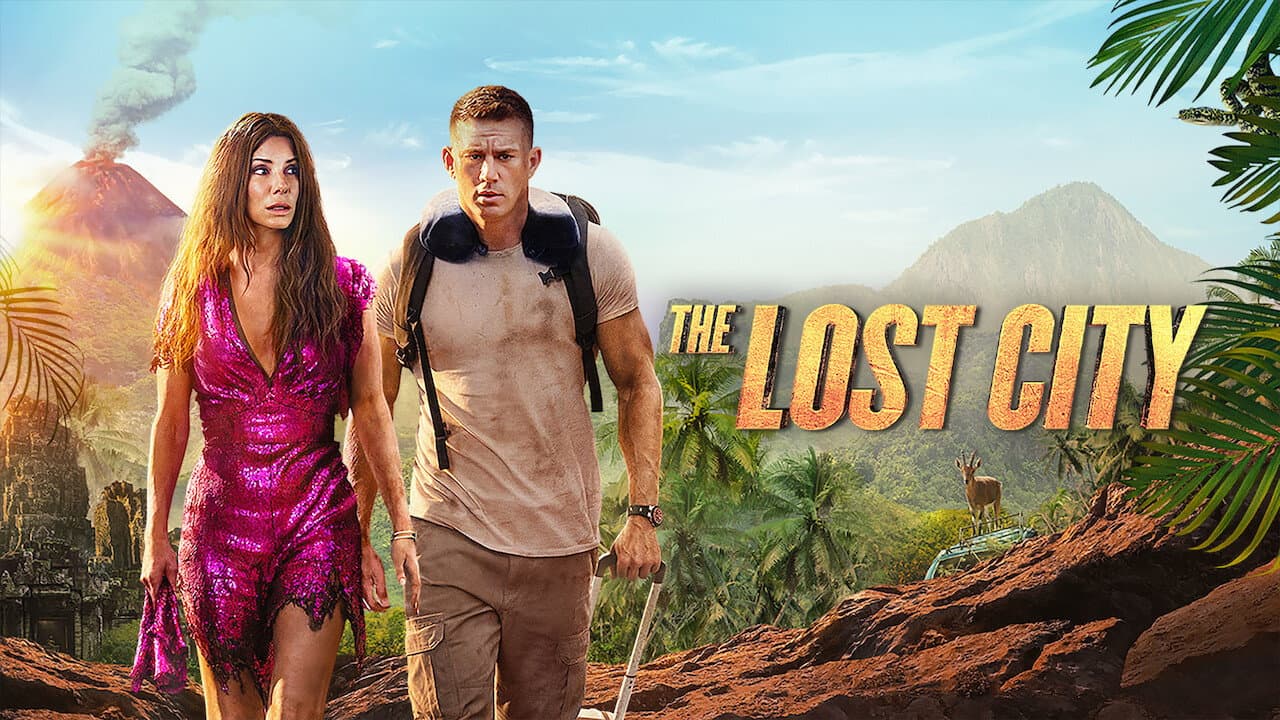 The Lost City — backdrops with title 8