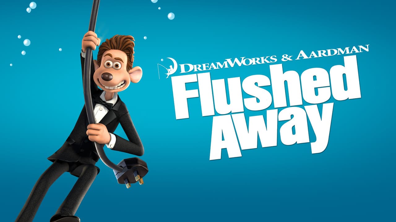 Flushed Away — backdrops with title 1