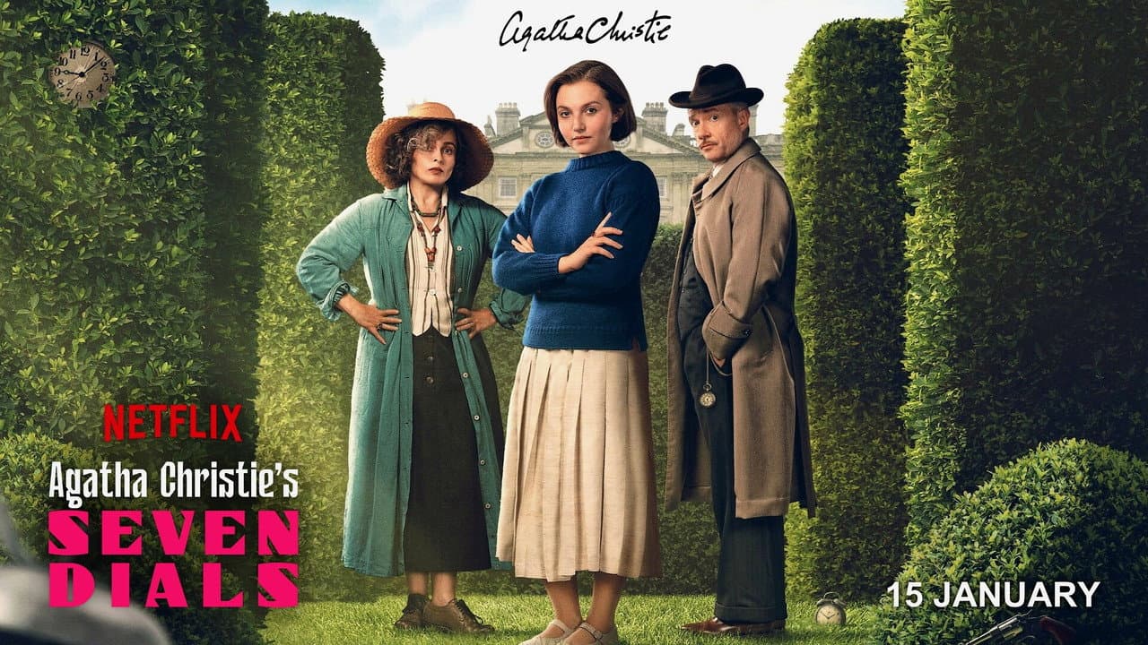 Agatha Christie's Seven Dials — backdrops with title 6