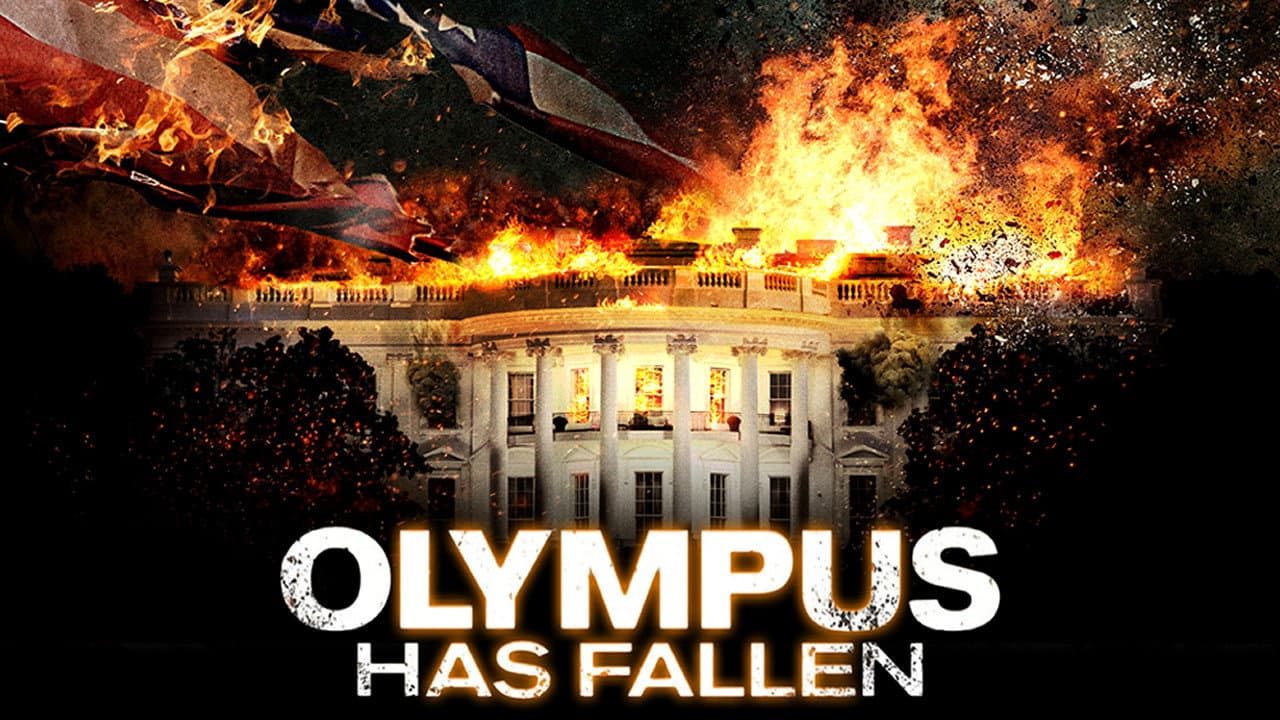 Olympus Has Fallen — backdrops with title 3
