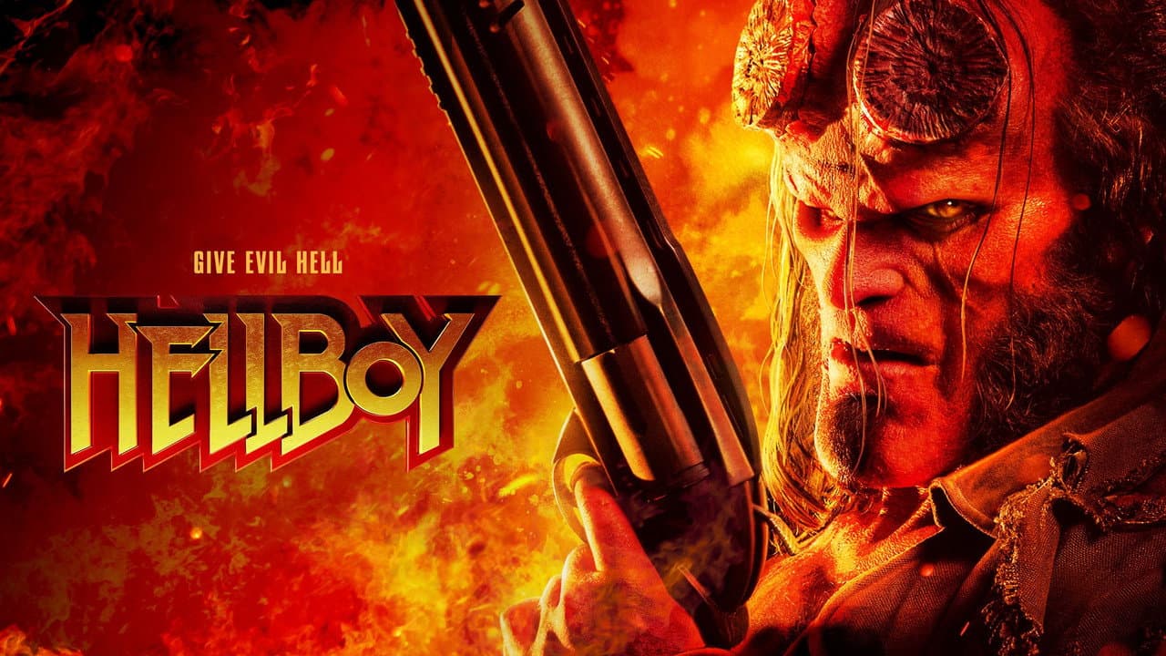 Hellboy — backdrops with title 4