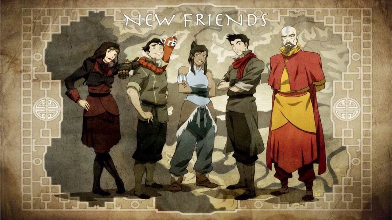 The Legend of Korra — backdrops with title 5