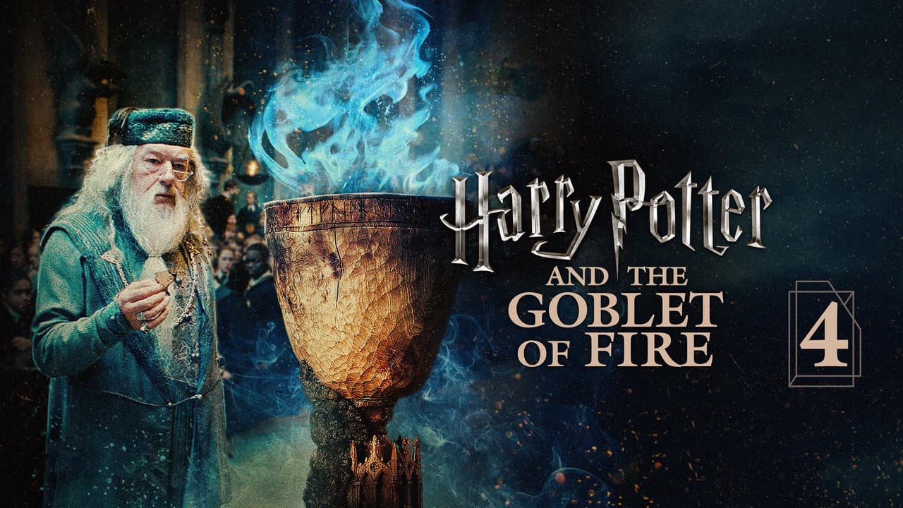Harry Potter and the Goblet of Fire — backdrops with title 1