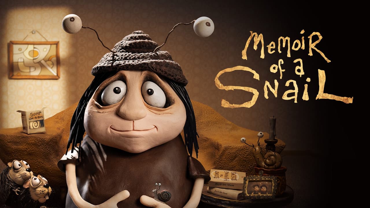 Memoir of a Snail — backdrops with title 3