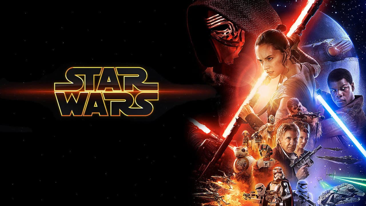 Star Wars: The Force Awakens — backdrops with title 4