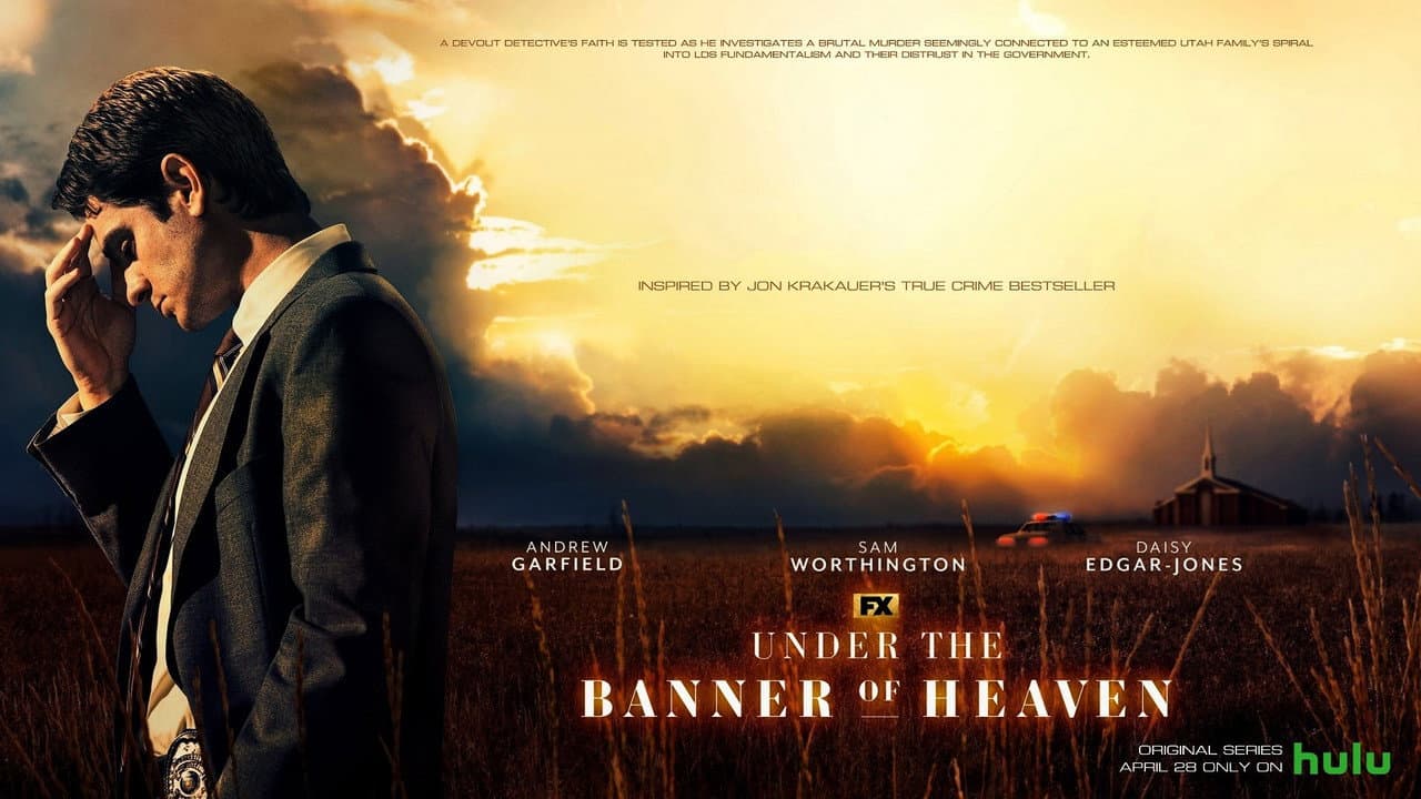 Under the Banner of Heaven — backdrops with title 7