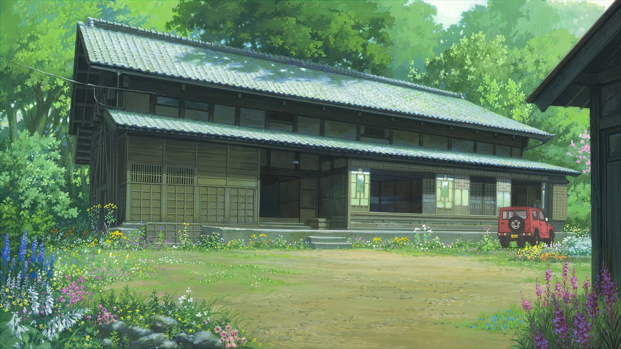 Wolf Children — backdrops 3