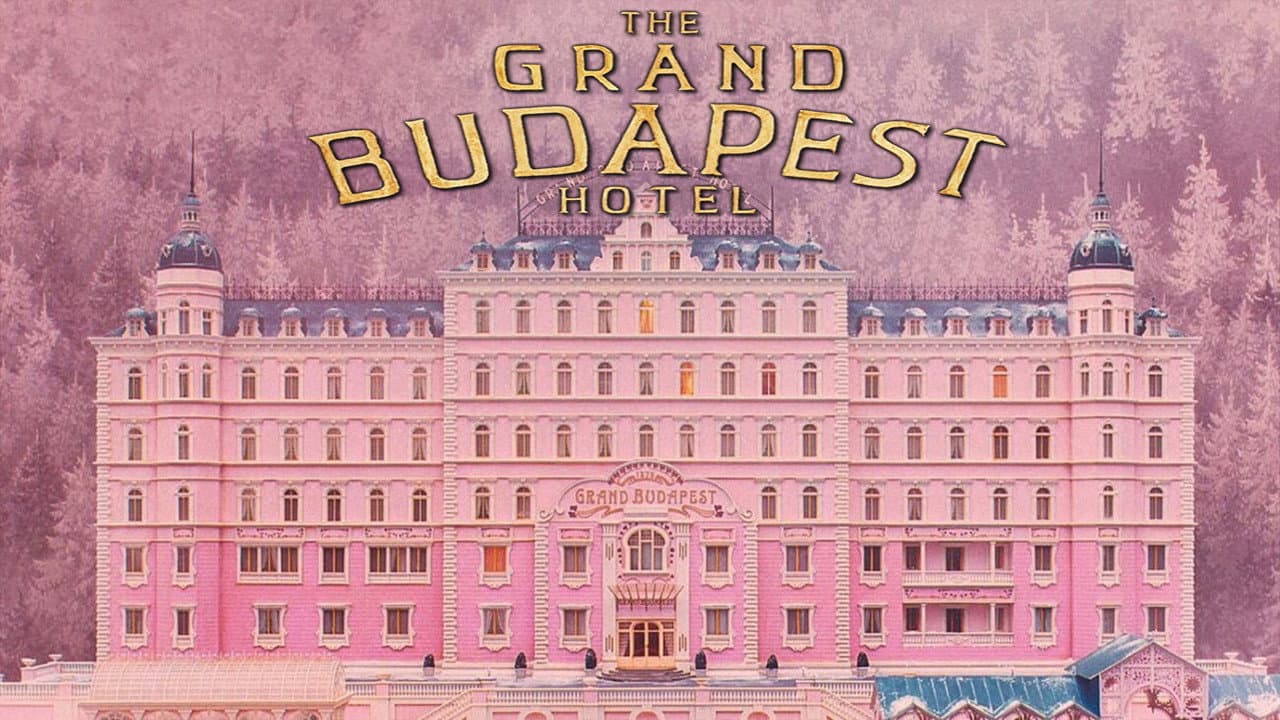 The Grand Budapest Hotel — backdrops with title 4