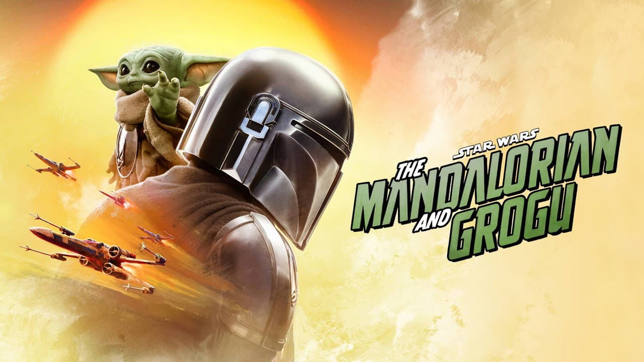 The Mandalorian and Grogu — backdrops with title 3